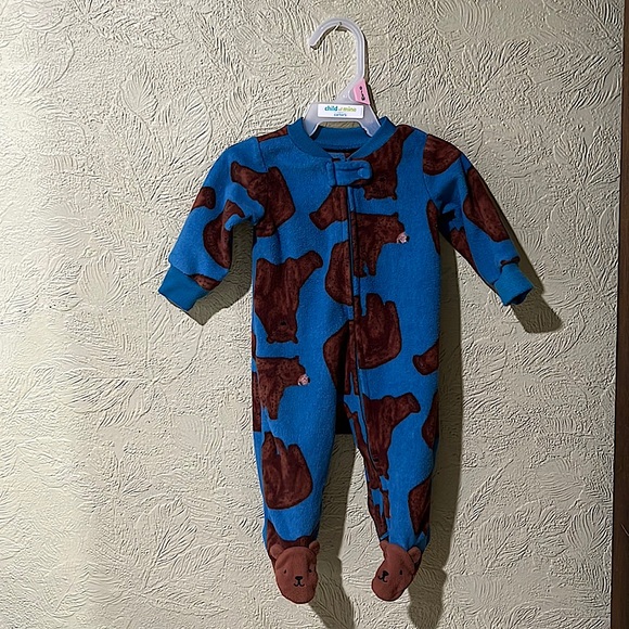 🔥5/$20 0-3 M Carters fleece sleeper - Picture 1 of 2